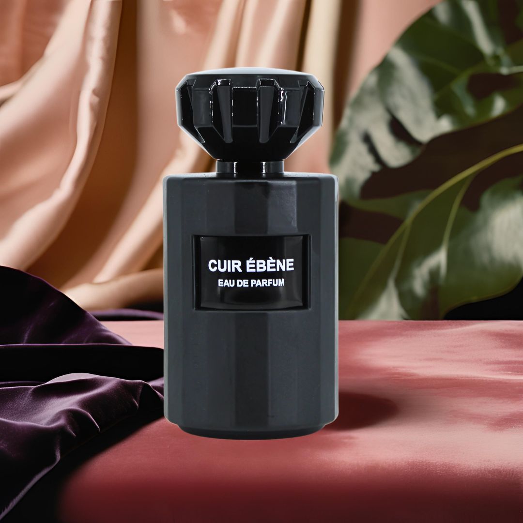 Cuir Ebene Eau De Parfum Spray 100ML (3.4 OZ) by Vurv | A Bold Blend of Sweet Raspberry, Rich Saffron, and Leathery Warmth. - Intense Oud