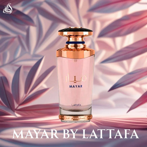 Mayar Eau de Parfum Spray 100ml (3.4 oz) & All Over Spray 150ml (5.07 oz) by Lattafa | Fresh In Every Spray (Bundle) - Intense Oud