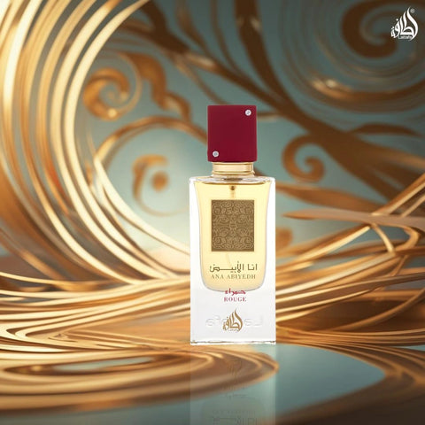 Ana Abiyedh Rogue Eau de Parfum Spray 60ml (2.0 oz) & All Over Spray 150ml (5.07 oz) by Lattafa | Fruity, Floral & Gourmand (Bundle) - Intense Oud