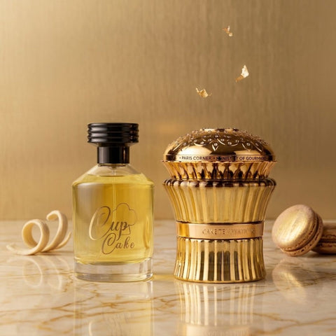 Cupcake by Al Rehab & Cake Temptations by Paris Corner Eau de Parfum Sprays 100ml (3.4 oz) (Bundle)