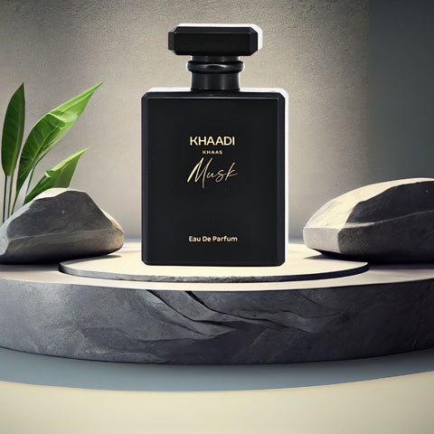 Khaas Musk EDP Spray 100ML (3.4 OZ) by Khaadi | Long Lasting, Fresh, Citrusy and Aquatic Perfumes. - Intense Oud