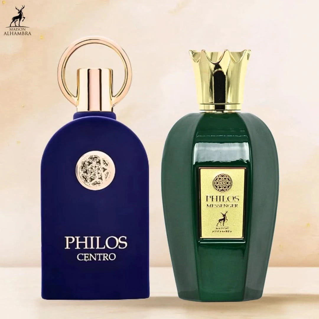 Philos Centro & Philos Messenger Eau de Parfum Sprays 100ml (3.4 oz) b