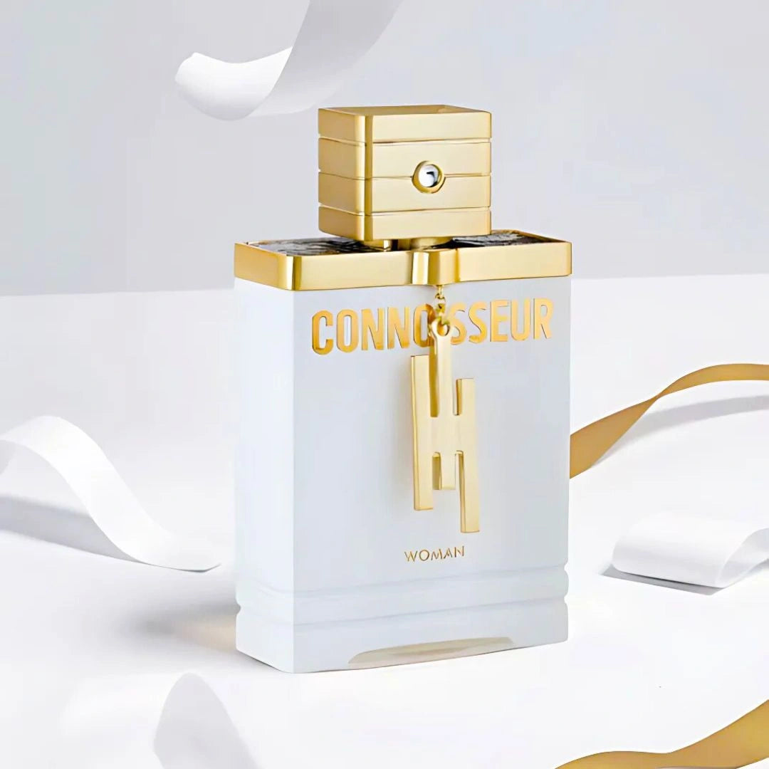 Connoisseur Woman Eau de Parfum Spray 100ml (3.4 oz) by Armaf | Juicy Citrus & Blossoming Florals Wrapped in Vanilla - Intense Oud