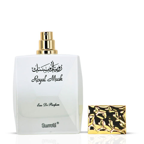AUCTION Royal Musk Eau de Parfum Spray 100ml (3.4 oz) by Surrati (Velvet Pouch)