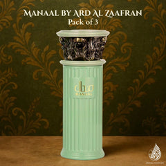 Manaal Eau de Parfum Spray 100ml by Ard Al Zaafaran (Pack of 3)