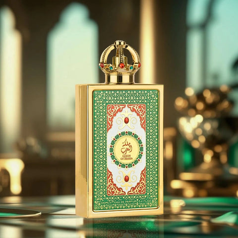 Queen of Arabia Eau De Parfum Spray 100ml (3.4 oz) by Lattafa Pride | A Golden Halo of Coconut, Salt & Vanilla - Intense Oud