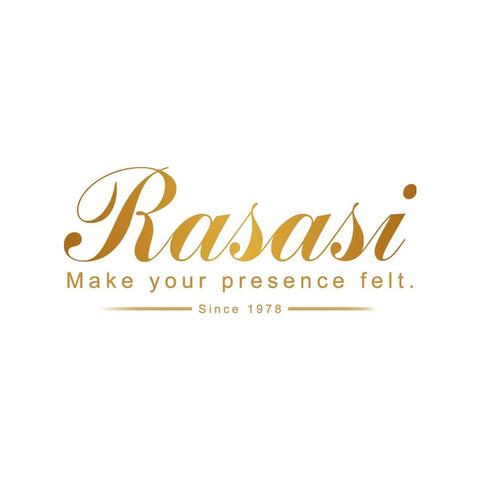 Rasasi Qasamat Ebhar and Bareeq Eau de Parfum sprays bundle, 65ml bottles with elegant packaging, perfumed sprays for men and women.