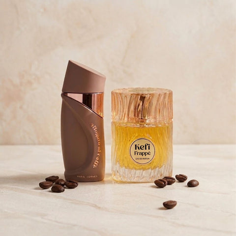 Affogato al Caffè by Paris Corner & Kefi Frappe by Elite Risala Eau de Parfum Sprays 100ml (3.4 oz) (Bundle)