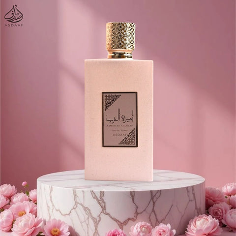 Ameerat Al Arab Prive Rose Eau de Parfum Spray 100ml (3.4 oz) & All Over Spray 150ml (5.07 oz) by Asdaaf | Grace In Every Note (Bundle) - Intense Oud