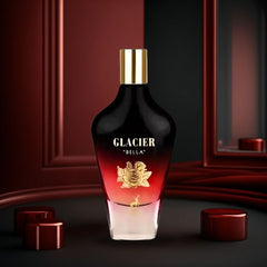 Glacier Bella Eau De Parfum Spray 100ML (3.4 OZ) by Maison Alhambra (VELVET POUCH) - Intense Oud