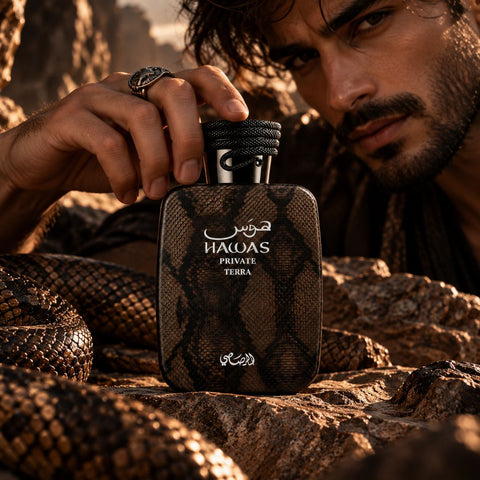 Hawas Private Terra Extrait De Parfum Spray 100ml (3.38 oz) by Rasasi