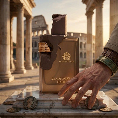 Ministry of Oud – Gladiators Oath Eau de Parfum Spray 100ml (3.4 oz) by Paris Corner (Velvet Pouch)