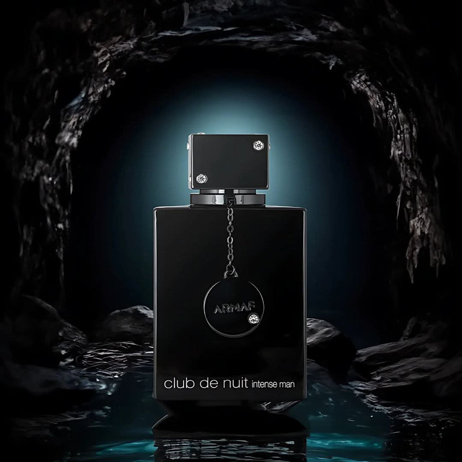 Armaf Club De Nuit Intense Man Pure Parfum Spray 150ml bottle, showcasing the sleek container and product label.