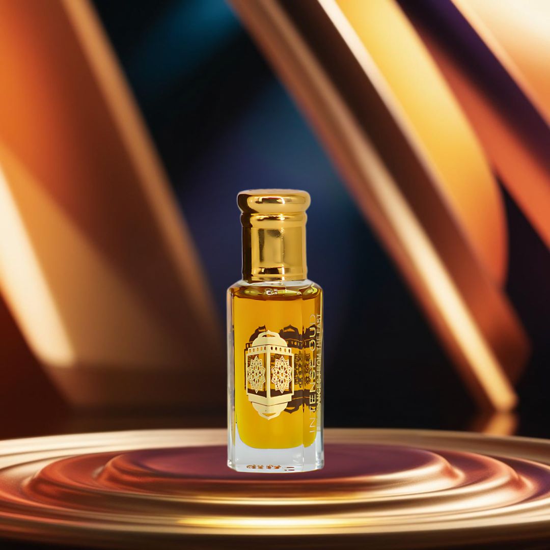 Adan Perfume Oil 12ML (0.40 OZ) with Black Gift Box by Intense Oud | A Fresh Floral Blend with Jasmine, Bergamot & a Warm, Woody-Spicy Finish. - Intense Oud