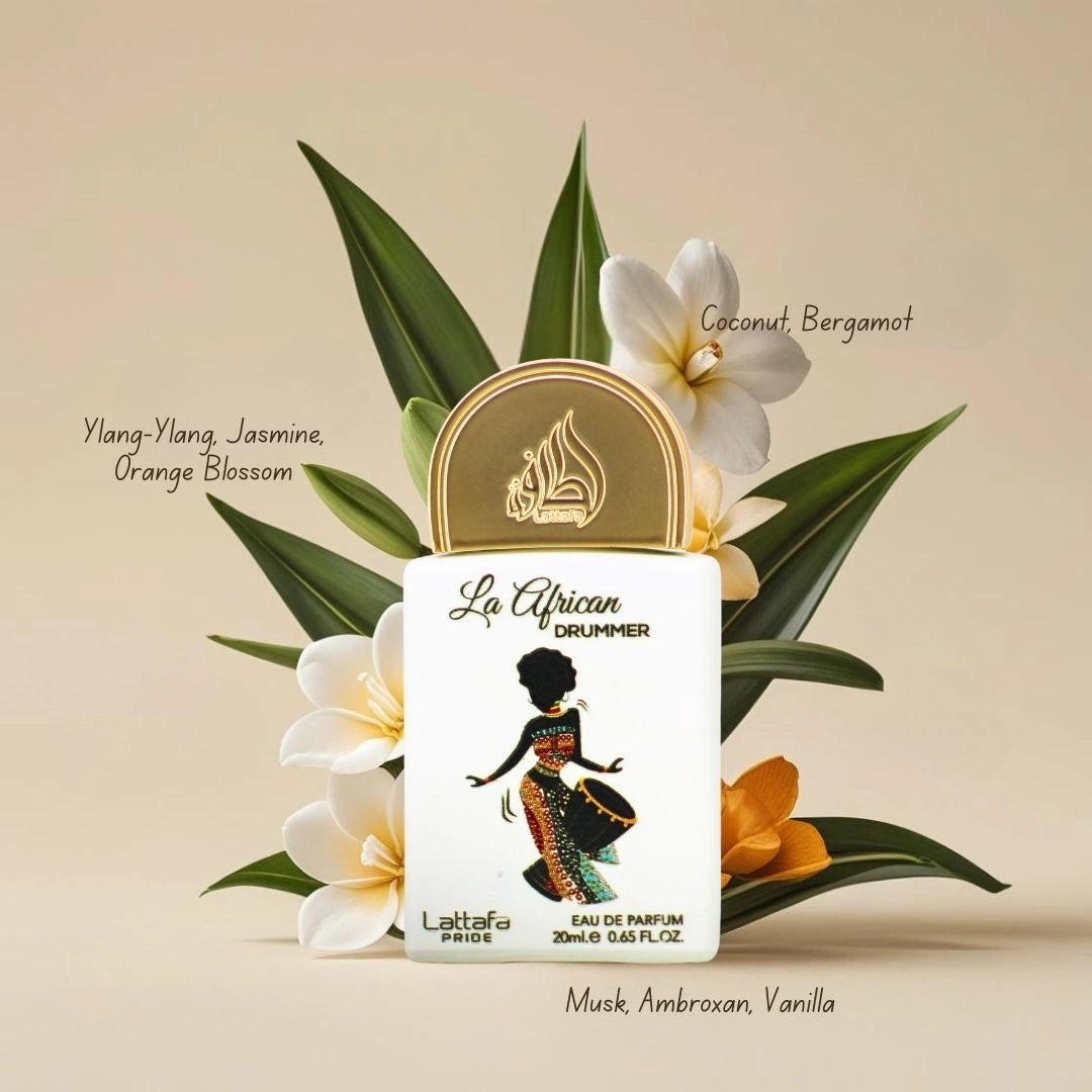Lattafa Pride Eau de Parfum Gift Set Collection No.5 (5 x 20ml) | Experience the Art of Timeless Fragrance (Gift Set) - Intense Oud