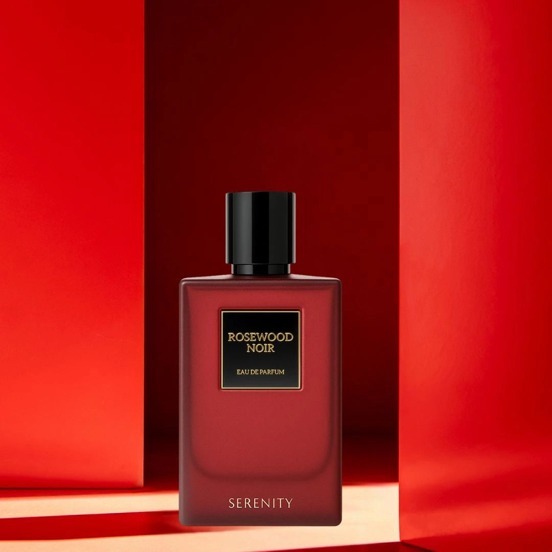 Rosewood Noir Eau de Parfum Spray 50ml (1.7 oz) by Serenity | Deep, Floral & Unforgettable - Intense Oud