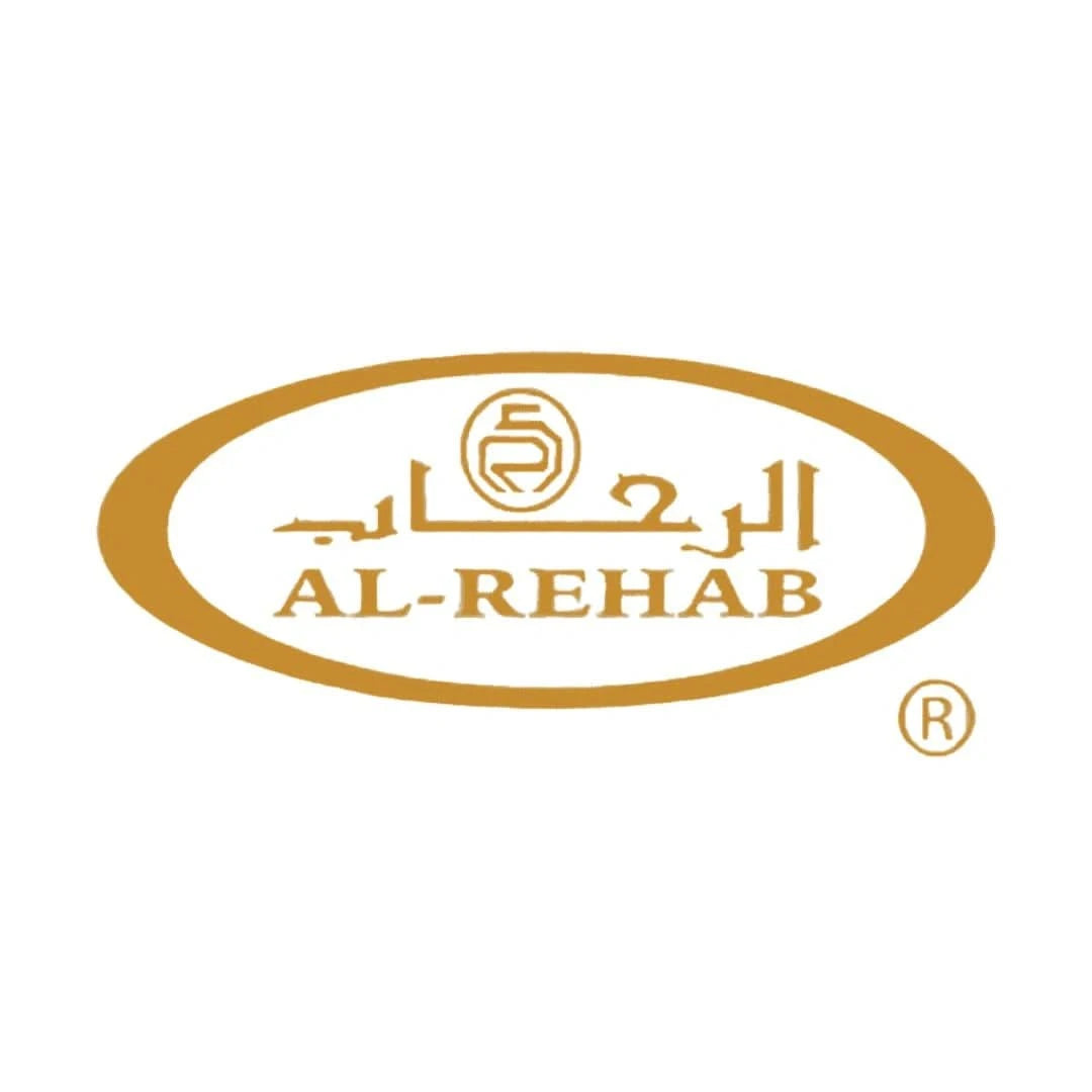 Al Rehab Choco Musk 3-piece perfume gift set with bottles featuring chocolate and musk fragrance themes, elegant packaging design.