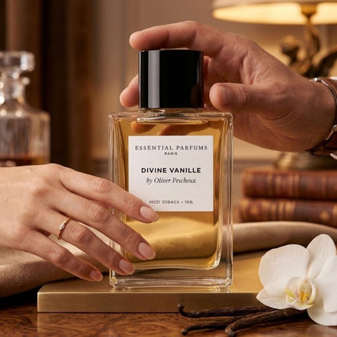 Divine Vanille by Olivier Pescheux Eau de Parfum Spray 100ml (3.4 oz) by Essential Parfums