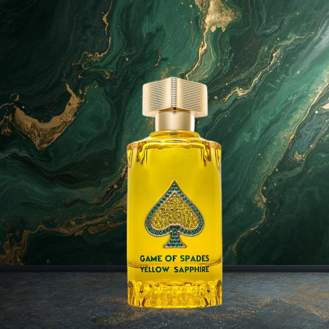 Game of Spades Yellow Sapphire Eau de Parfum Spray 90ml (3.0 oz) by Jo Milano Paris - Intense Oud