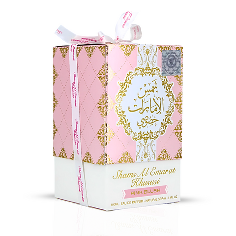 Pink Blush packaging box