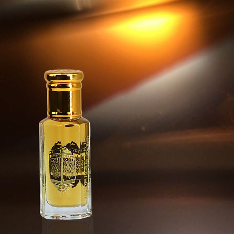 Oud Al Arab Perfume Oil 12ML (0.40 OZ) With Black Gift Box By Intense Oud | A Bold Blend Of Amber, Vetiver & Smoky Cambodian Oud. - Intense Oud