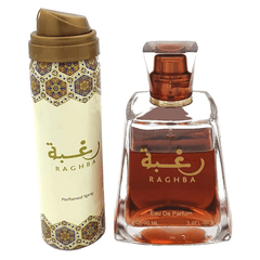Raghba for Women EDP - 100ML (3.4oz) w/ Deo by Lattafa - Intense oud