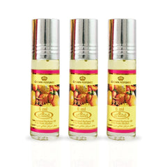 Fruit Perfume Oil CPO 6ML (0.2 OZ) By Al Rehab | A Burst Of Tropical Fruits With A Creamy, Sweet Twist. (PACK OF 3) - Intense Oud