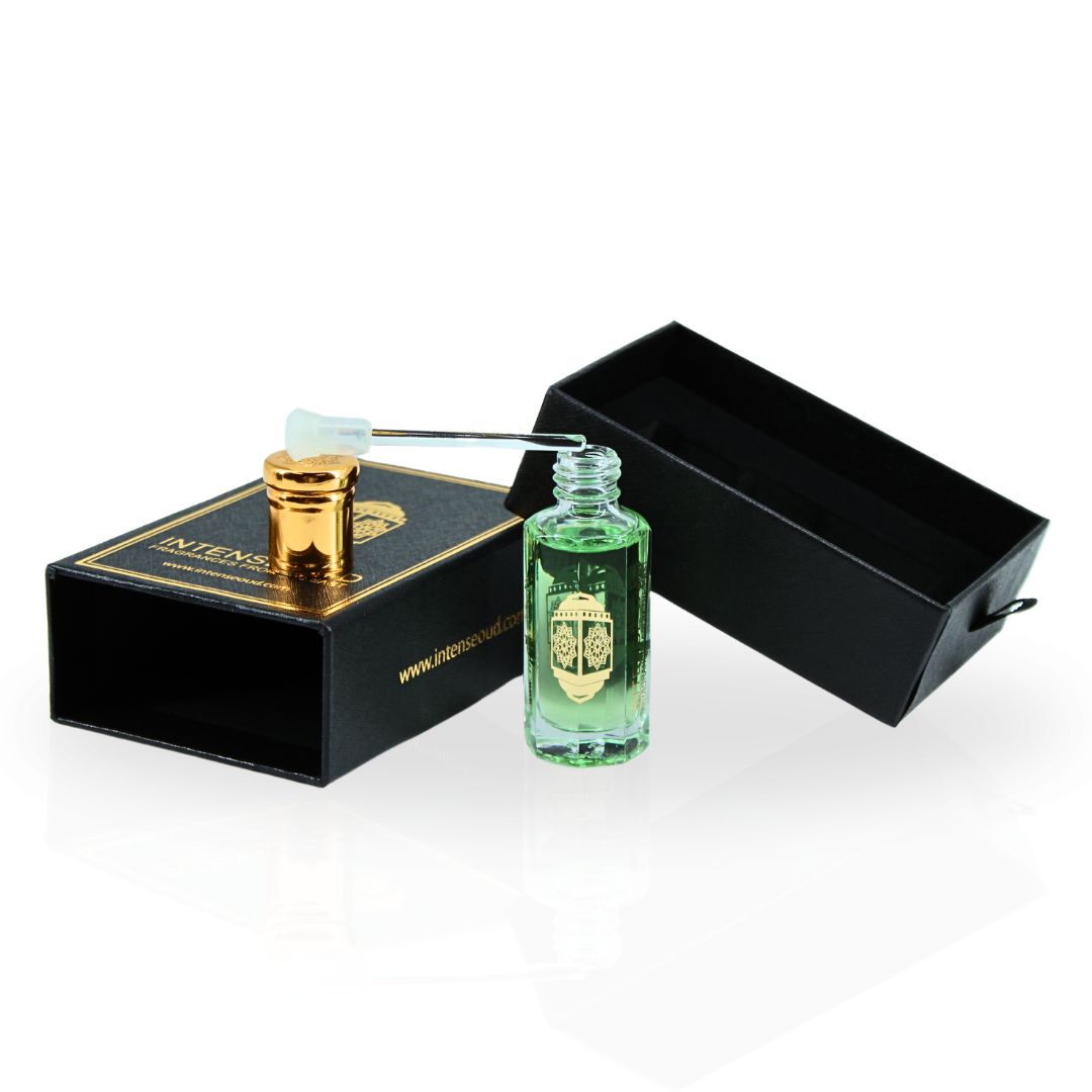 Fajr Perfume Oil 12ML (0.40 OZ) With Black Gift Box By Intense Oud | A Fresh Citrus Opening With Warm Musk, Sandalwood & Amber Base. - Intense Oud
