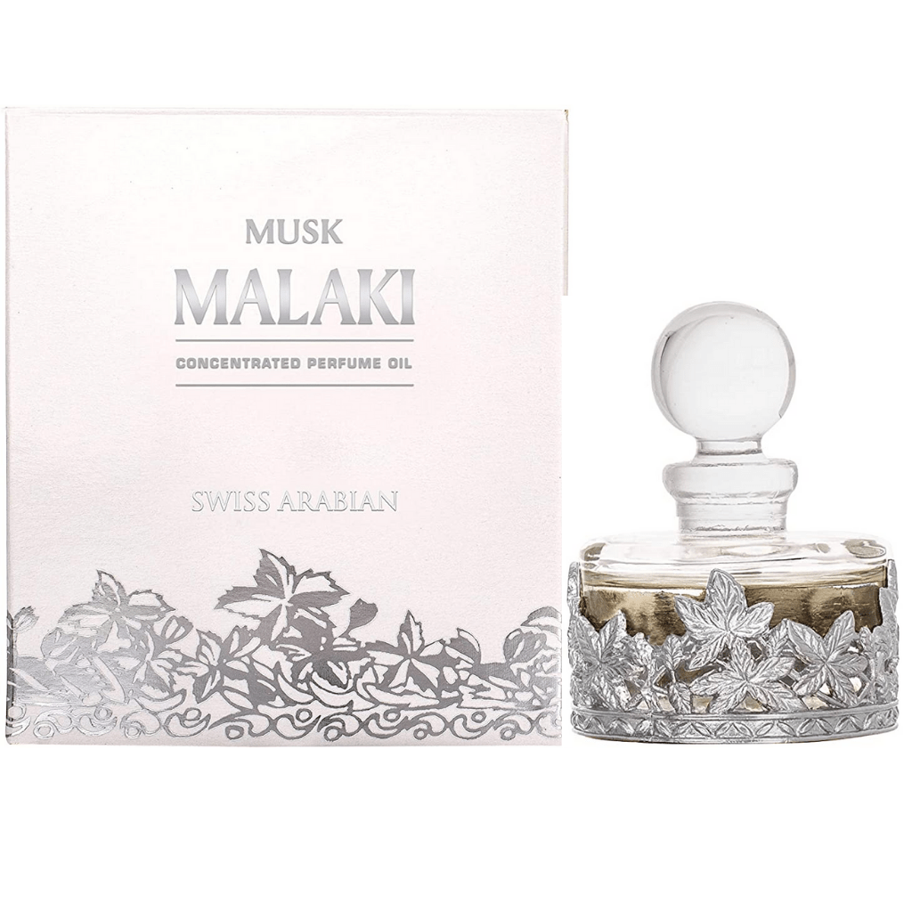 Musk Malaki Perfume Oil - 30 ML (1.01 oz) by Swiss Arabian - Intense oud