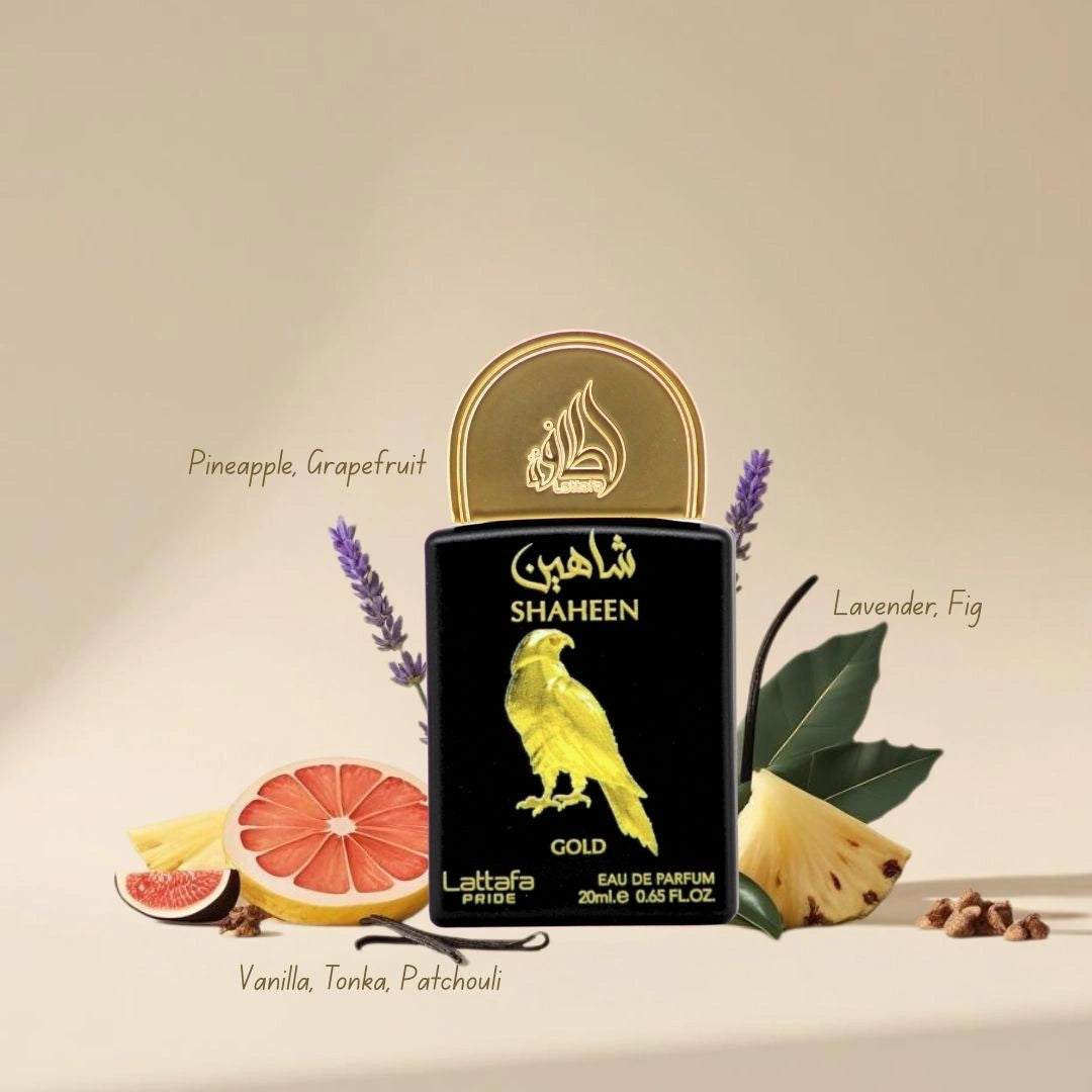 Lattafa Pride Eau de Parfum Gift Set Collection No.1 (5 x 20ml) | Five Scents, One Statement of Luxury (Gift Set) - Intense Oud