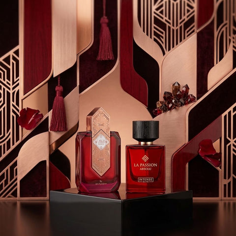 Maha by Ard Al Zaafaran & La Passion Absolu by Intense Elite Eau de Parfum Sprays 100ml (3.4 oz) (Bundle)