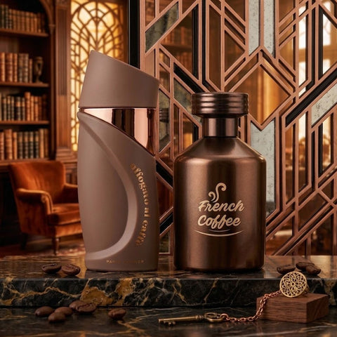 Affogato al Caffè by Paris Corner & French Coffee Perfume By Al-Rehab Eau de Parfum Sprays 100ml (3.4 oz) (Bundle)