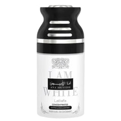 Ana Abiyedh Unisex DEO -  250ML by Lattafa - Intense Oud