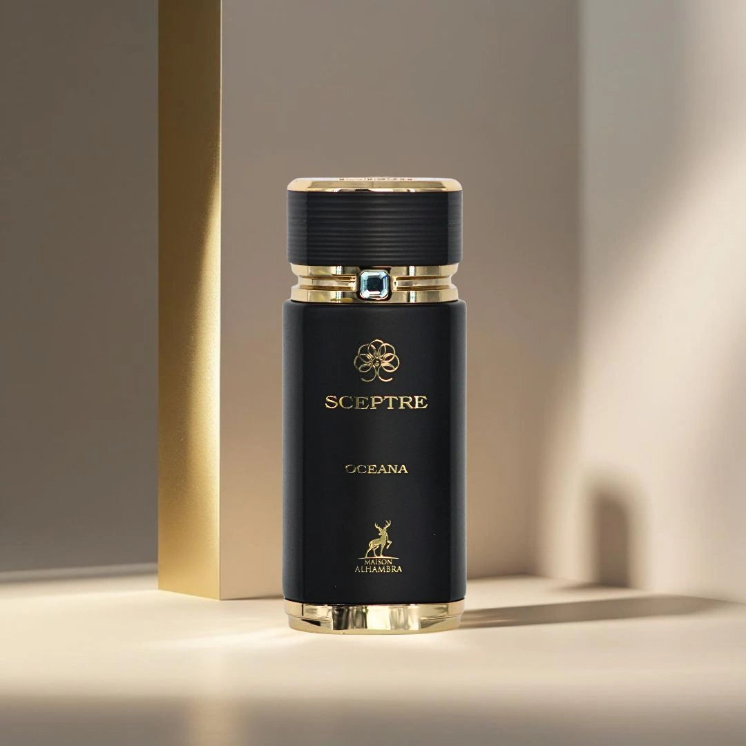 Sceptre Oceana Eau de Parfum Spray 100ml (3.4 oz) by Maison Alhambra | Where Vanilla Dreams Meet Oud’s Reign - Intense Oud