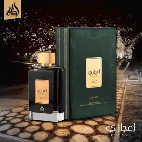 Ejaazi EDP - 100ML(3.4 oz) by Lattafa - Intense oud