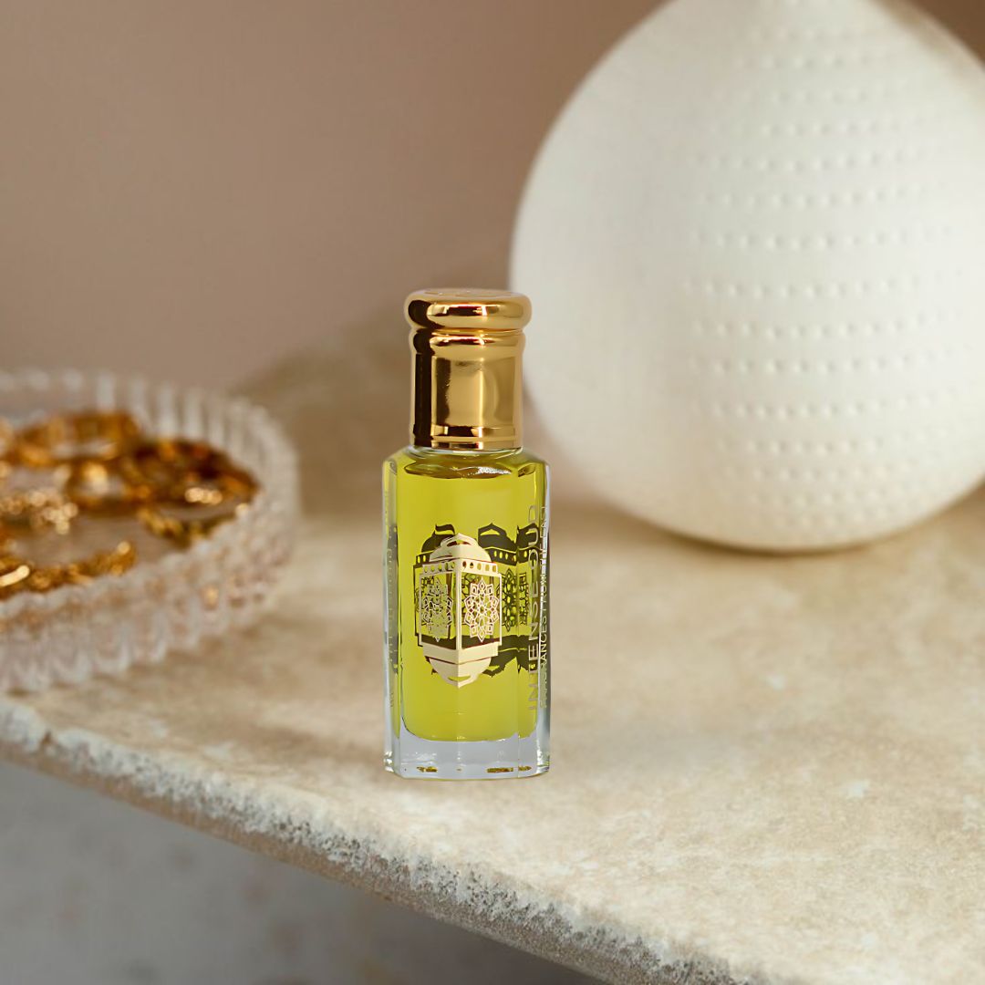 Al Yasmin Perfume Oil 12ML (0.40 OZ) With Black Gift Box By Intense Oud | Sweet Jasmine, Creamy Tuberose & Soft Musk. - Intense Oud