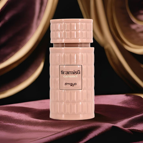 Tiramisu Caramel Eau De Parfum Spray 100ml (3.4 oz) by Zimaya (Velvet Pouch) - Intense Oud