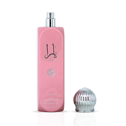 Yara All Over Spray 150ml (5.07 oz) by Lattafa | Tangerine Dawn, Tropical Heart, Vanilla Sunset - Intense Oud