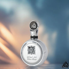 Fakhar Platin Eau de Parfum Spray 100ml (3.4 oz) by Lattafa | A Scent That Never Plays It Safe - Intense Oud