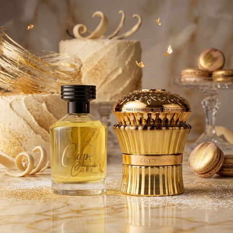 Cupcake by Al Rehab & Cake Temptations by Paris Corner Eau de Parfum Sprays 100ml (3.4 oz) (Bundle)