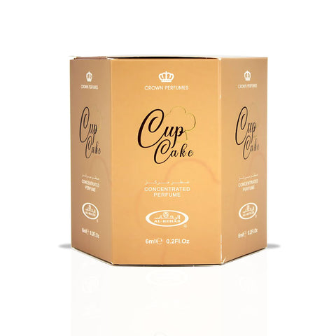 Cupcake Perfume Oil CPO 6ML (0.2 OZ) By Al Rehab | Citrus, Creamy Vanilla & Amber For A Cozy, Sweet Finish. (Pack Of 6) - Intense Oud