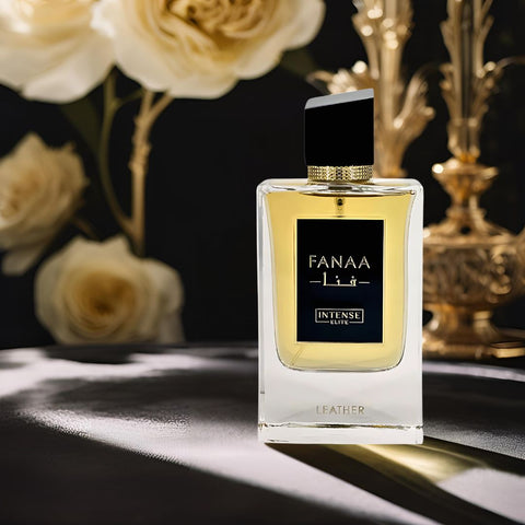 FANAA Leather for Men EDP - Eau De Parfum 100 ML (3.4 Oz) I By Intense Elite - Intense Oud