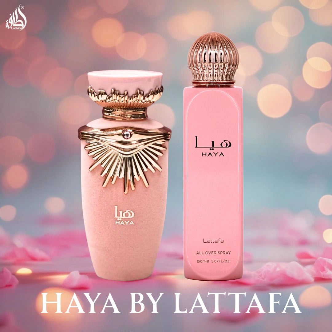 Lattafa HAYA 女性用香水 100ml Amazon.com : Lattafa Haya Eau de Parfum Spray for Women, 3.4