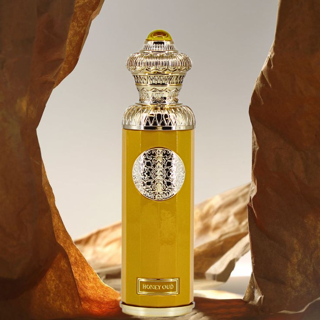 HERITAGE COLLECTION - HONEY OUD Eau De Parfum Spray 140ML (4.7 OZ) By Surrati | A Rich & Luxurious Fragrance That Combines Spicy Warmth With Floral Elegance. - Intense Oud