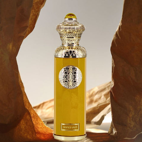 HERITAGE COLLECTION - HONEY OUD Eau De Parfum Spray 140ML (4.7 OZ) By Surrati | A Rich & Luxurious Fragrance That Combines Spicy Warmth With Floral Elegance. - Intense Oud