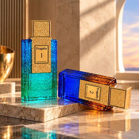 Fragaby I & II Eau de Parfum Sprays 100ml (3.4 oz) by Risala Elite (Bundle)