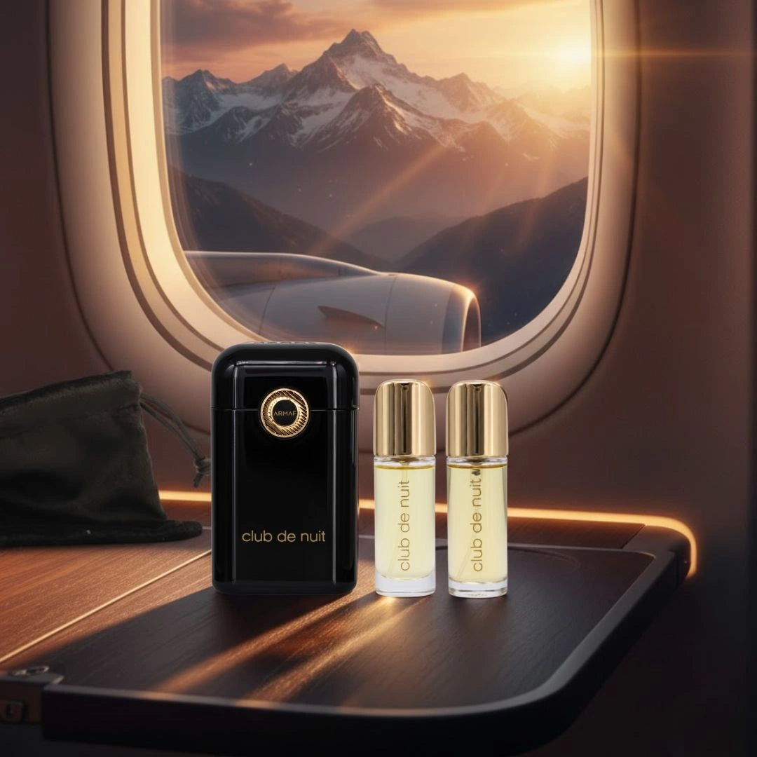 Club De Nuit Men Parfum Travel Buddy Set 12ml (0.4 oz) by Armaf - Intense Oud