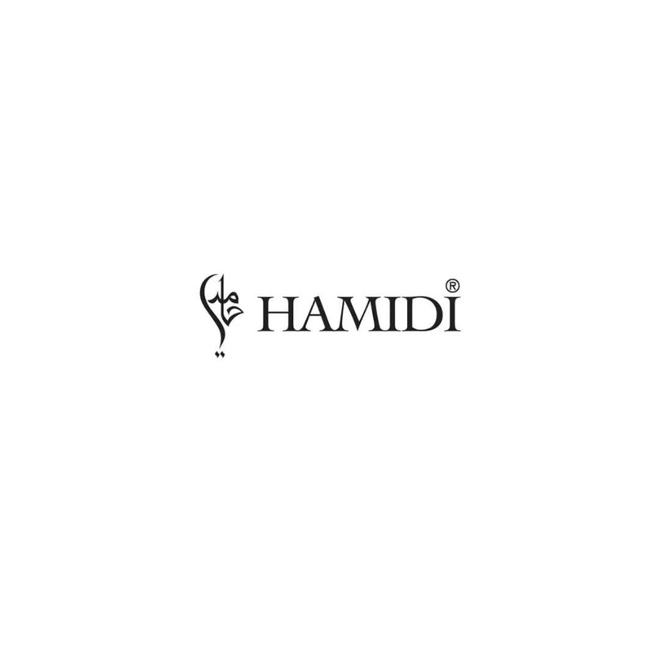 Hamidi The Dome Astrodome & Taj Eau de Parfum sprays in 100ml bundle, featuring elegant bottles with artistic label designs.