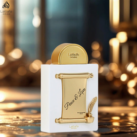 Peace & Love Eau de Parfum Spray 100ml (3.4 oz) by Lattafa Pride