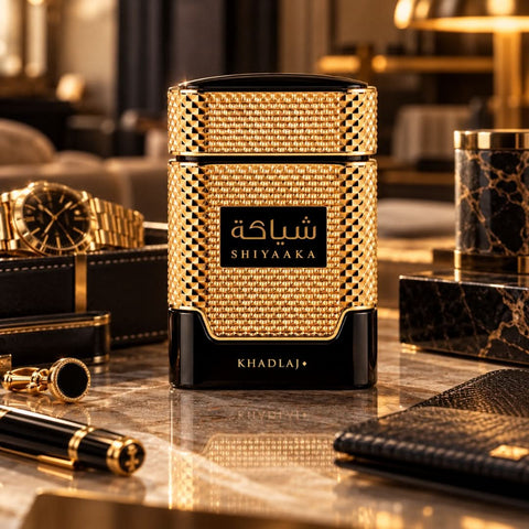 Khadlaj Shiyaaka Gold Eau de Parfum Spray 100ml bottle product image